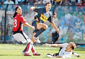 Foto Juan Roman Riquelme Boca Cumplio El Tramite Para Llegar A La Punta