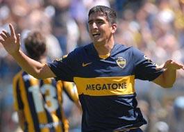 Foto Juan Roman Riquelme Boca Sufrio Pero Gano Y Sigue Vivo