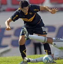 Foto Juan Roman Riquelme Boca Tiene A Ibarra Y Riquelne Entre Algodones