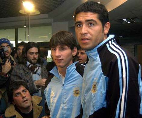 roman y messi
