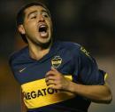 Foto Juan Roman Riquelme Dedica Su Gol Al Fallecido Presidente De Boca