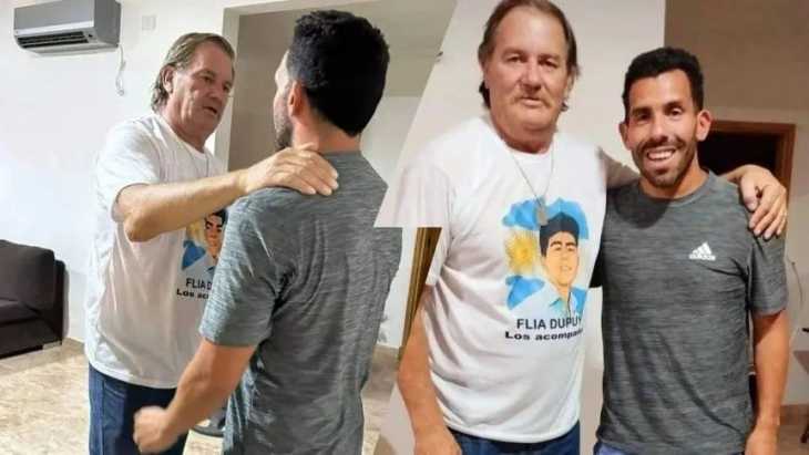 El conmovedor gesto de Carlos Tevez con la familia de Lucio Dupuy: Fue una gran sorpresa