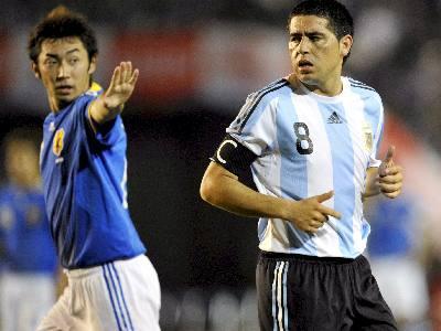 Foto Juan Roman Riquelme El Objetivo De Argentina Es Llegar A La Final De Pekin