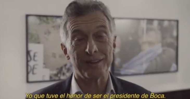 El polémico video que lanzó Macri para su candidatura en Boca