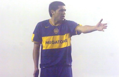 Foto Juan Roman Riquelme final Libertadores 2007