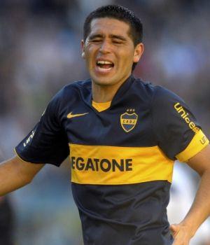 Foto Juan Roman Riquelme Jugando Con Boca Juniors