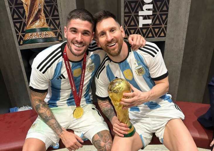 Viral: El video íntimo de Lionel Messi con Rodrigo de Paul