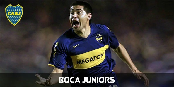 Fotos de Riquelme con Boca Juniors