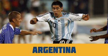 Riquelme en Argentina