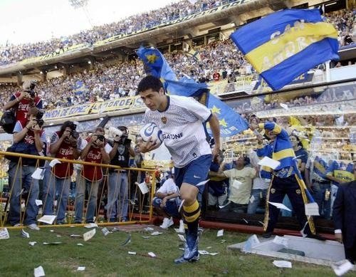 Riquelme vuelve a Boca Juniors en 2007 Riquelme vuelve a Boca Juniors en 2007