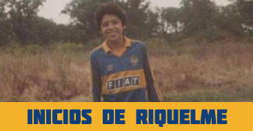 Los inicios de Riquelme