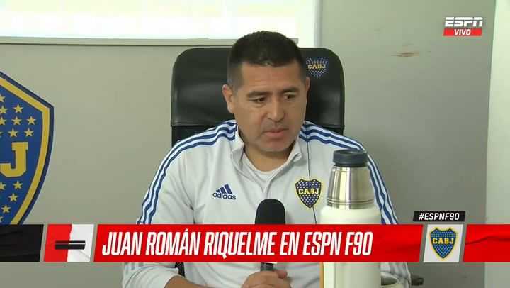 16 frases de Riquelme: la pelea de Benedetto y Zambrano, la salida de Battaglia y el futuro de Ibarra