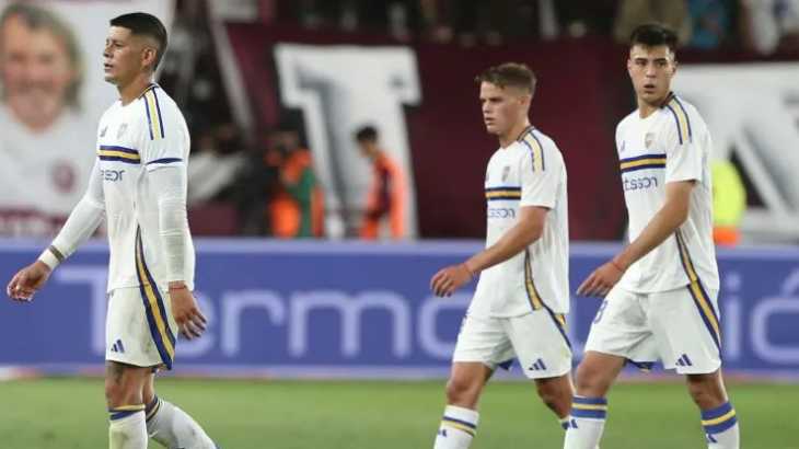 1x1: Los puntajes de los jugadores de Boca tras la derrota ante Lanús por la Liga Profesional 2024