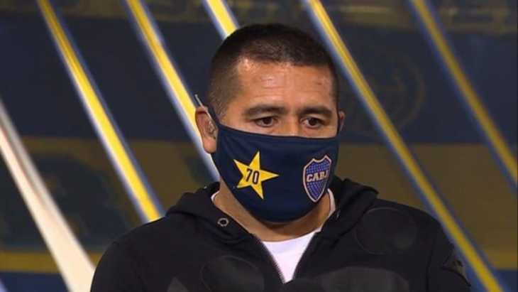 Él tiene el deseo de jugar en Boca y yo también, Riquelme es mi ídolo