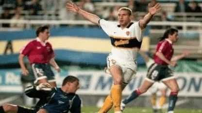 A 25 años del primer gol de Martín Palermo en Boca ante Independiente
