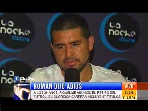 A cuatro años del día que Riquelme lloró y anunció que dejaba el fútbol