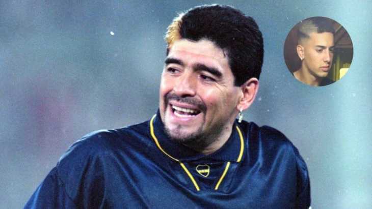 A lo Maradona: el histórico corte de pelo de una joya de Boca