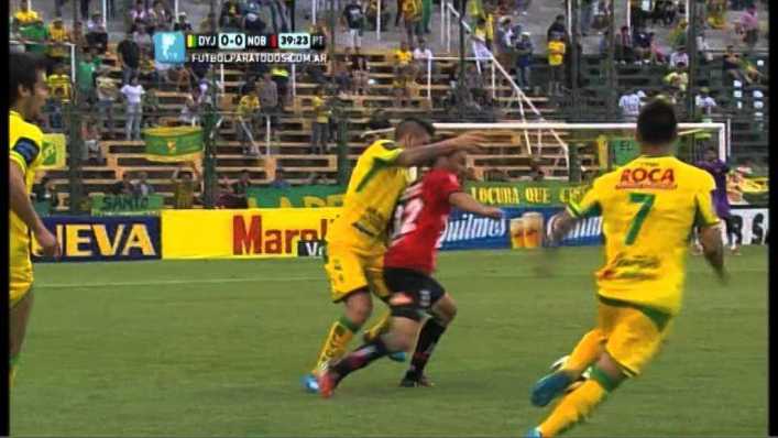 A lo Román: mirá el hermoso caño de Scocco