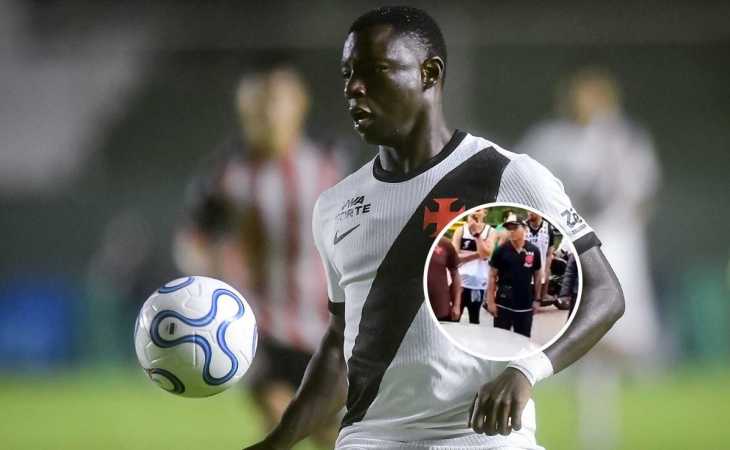 A meses del no a Boca, Hinestroza fue increpado por hinchas de Vasco da Gama: “Que te echen”