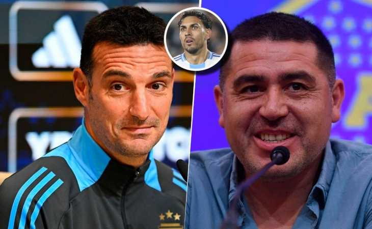 “A pesar de la relación entre Riquelme y Scaloni…”: la postura de Boca que en AFA ya saben sobre la convocatoria de Paredes a la Selección Argentina
