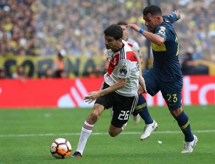 A Tévez no se le da nada bien River