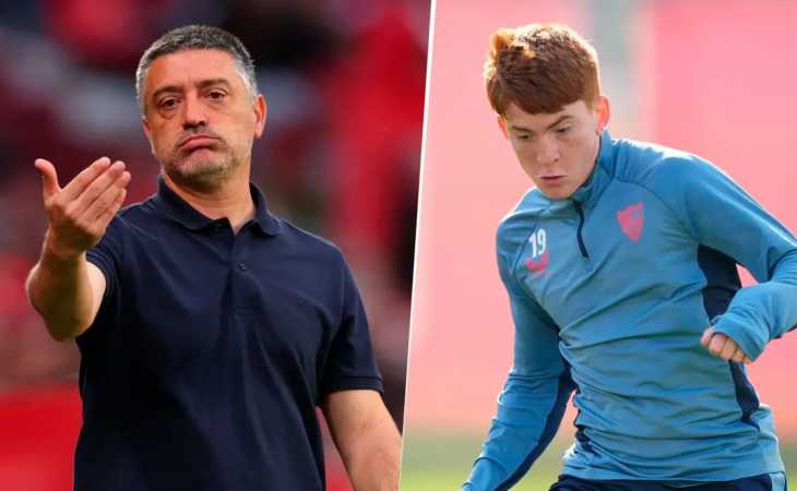 Al DT del Sevilla le preguntaron por el futuro del Colo Barco y lanzó una fuerte frase