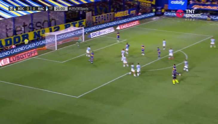 ¿Al Puskas? El golazo de Lucas Blondel para Boca ante Racing