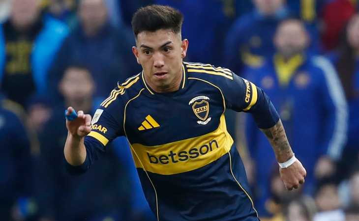 Alan Velasco es baja en Boca hace más de un mes y está cerca de recuperarse