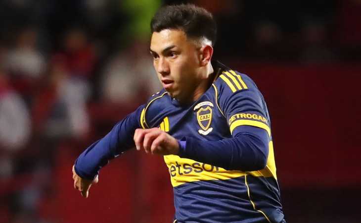 Alan Velasco le agradeció a uno de sus compañeros de Boca: “Me da mucha confianza”