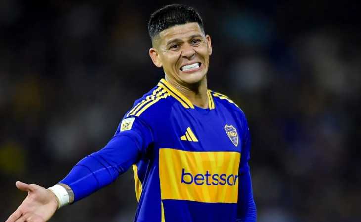 Alarma en Boca: Marcos Rojo no completó la práctica y es duda para enfrentar a Barracas Central