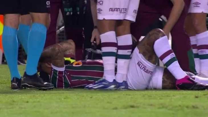 Alerta total en Fluminense: se lesionó Felipe Melo a días de la final ante Boca