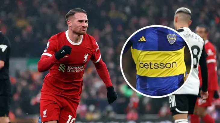 Alexis Mac Allister se rindió ante una figura de Boca tras el Superclásico