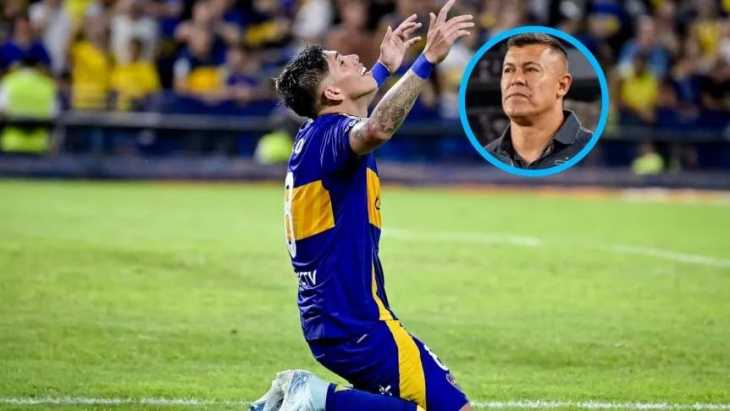 Almirón reveló que Palacios está feliz en Boca y avisó: No le tiene miedo a nada