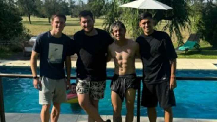 Amistad Bover: el jugador de Boca y el de River que compartieron su día libre