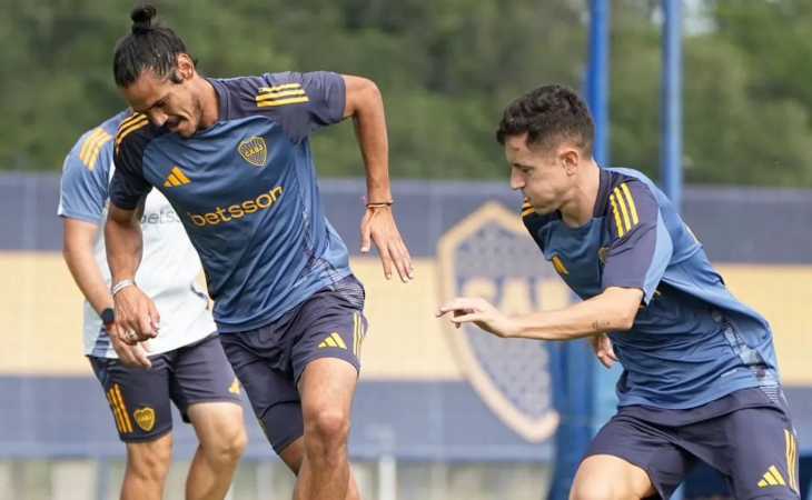 ¿Ander Herrera debuta en Copa Argentina? Gago ya lo probó como titular en la práctica de Boca
