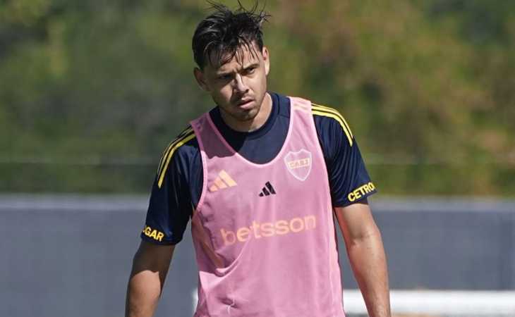 Ángel Romero volvió a entrenar a la par en Boca y sería convocado con San Lorenzo