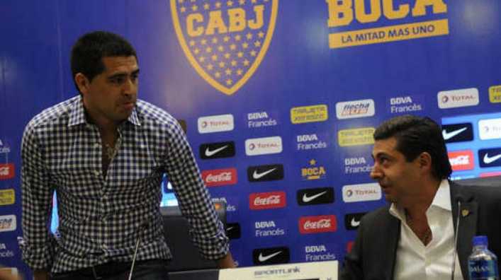 Angelici: La despedida de Riquelme se postergará para el año que viene
