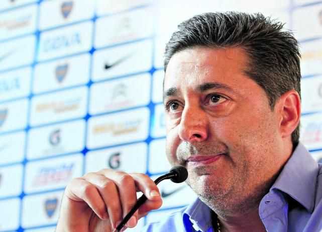 Angelici no dudó en respaldar al DT