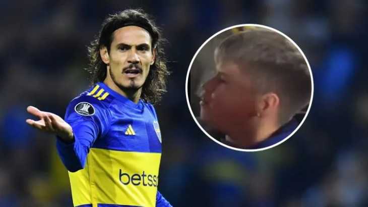 Apareció el nene viral que criticó a Cavani en Boca: Debieron haber respetado mi opinión