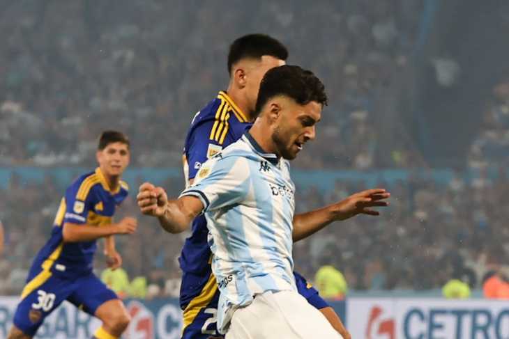 Apertura 2025: Boca cayó ante Racing por 2 a 0 en Avellaneda