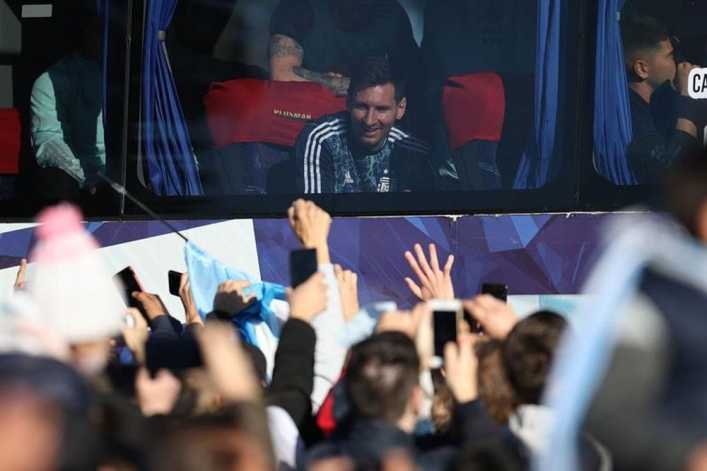 Argentina, Messi y la Copa América ya están en el país