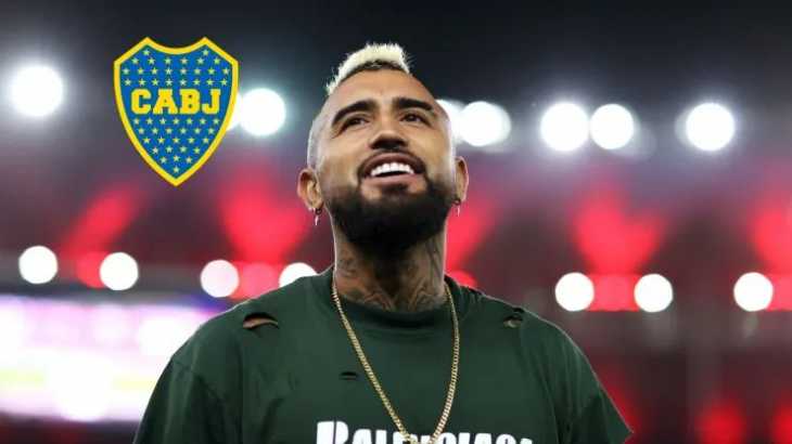 Arturo Vidal espera por Boca: la noticia desde Brasil que lo pone a tiro del Xeneize