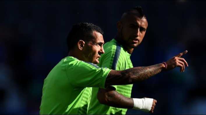 Arturo Vidal se acordó de su hermano Tevez en Instagram