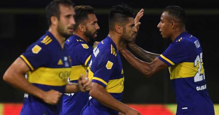 Así fue el gol con el que Tevez igualó a Riquelme