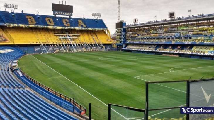 Así se ve la Bombonera tras las obras a contrarreloj en el sistema de drenaje