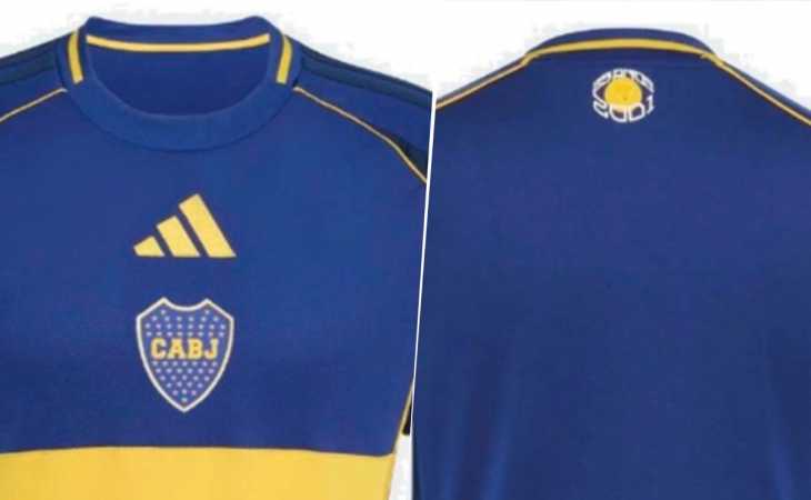 Así sería la camiseta que podría usar Boca ante U. Católica en homenaje a la Copa Libertadores del 2001