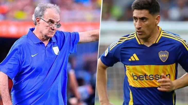 Atento, Boca: el importante anuncio de Marcelo Bielsa sobre Miguel Merentiel
