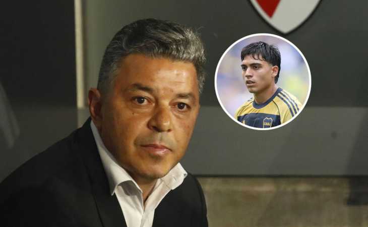 Atento, Boca: la variante táctica de Gallardo en River para cuidarse del Changuito Zeballos