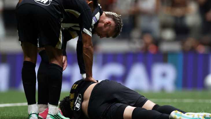Atlético Mineiro sufrió dos lesiones ante Cruzeiro y un jugador fue al hospital