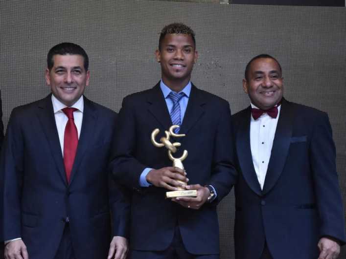 Barrios escogido como el Deportista del Año para Bolívar 2017